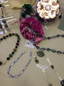 Jewellery made with semi precious stones